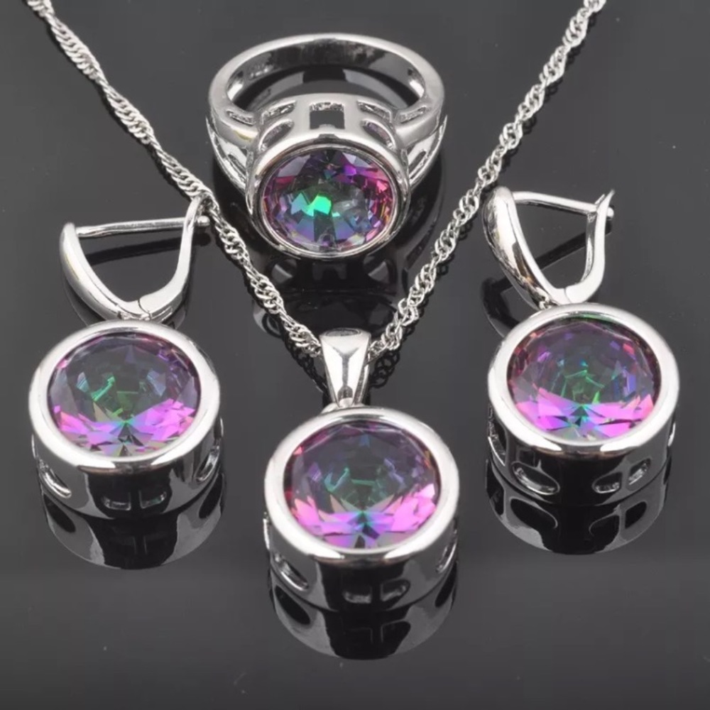 Mystic Topaz Jewelry Set